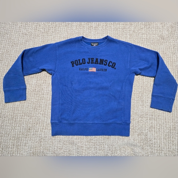 Polo Ralph Lauren Tops - Vintage Polo Jeans Co. Sweatshirt Size Women's Small Ralph Lauren